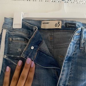 GARAGE SIZE 3 BLUE SKINNY JEANS